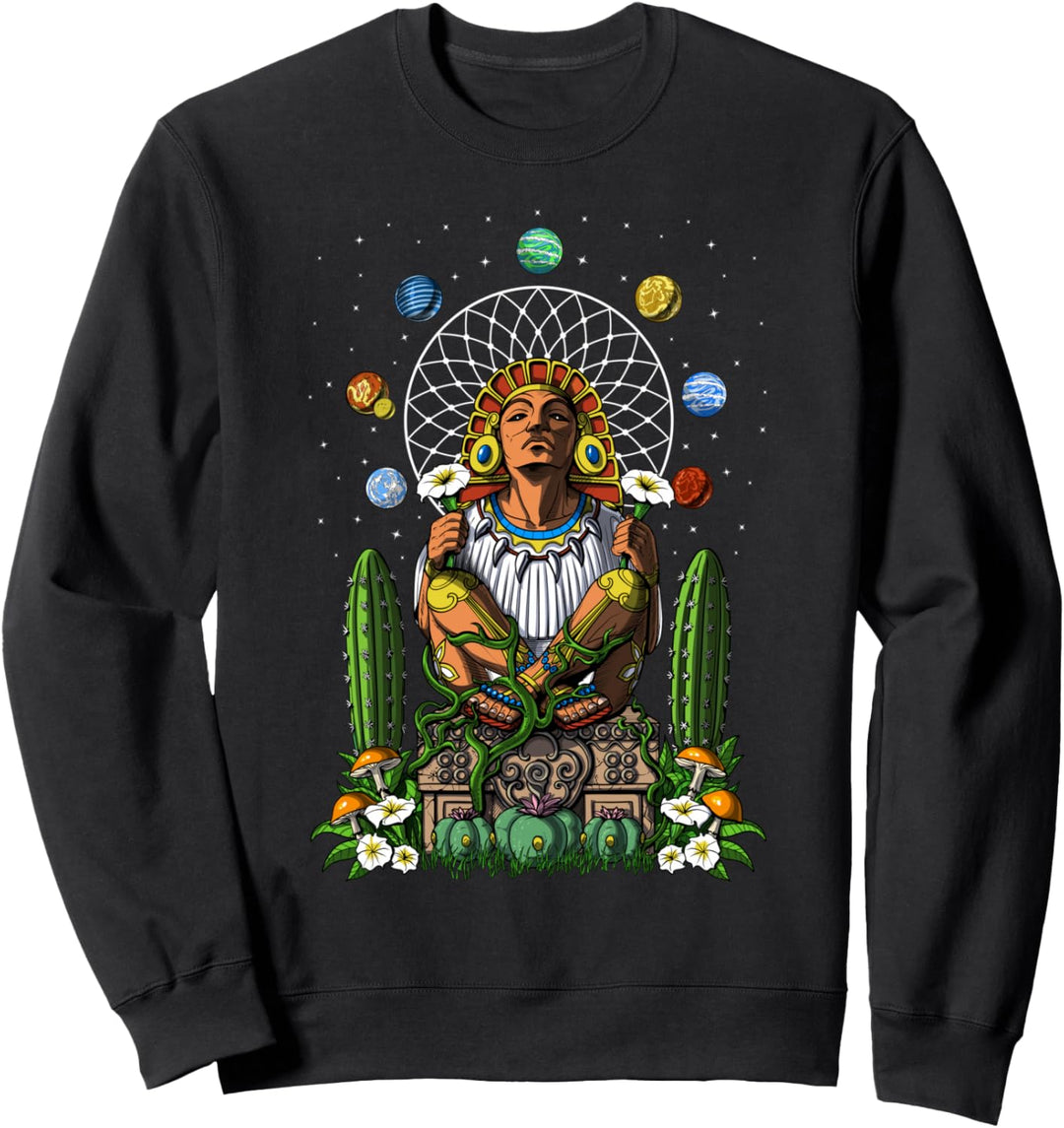 Xochipilli Azteken-Gott, Antike Maya, einheimische Mythologie, Gottheit Sweatshirt
