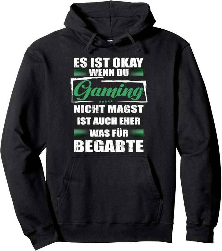 Lustiger Spruch für den Gamer Mann & Frau Gaming Pullover Hoodie