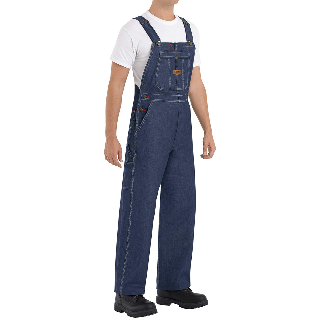 Red Kap Herren Latzhose aus Denim Lätzchen-Overall 32W / 30L Denim, 32W / 30L Denim