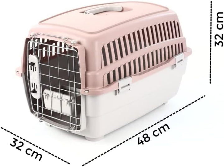 Transportbox IATA Flugbox Flugzeug Transport Auto Box Hunde Katzen Gr. S