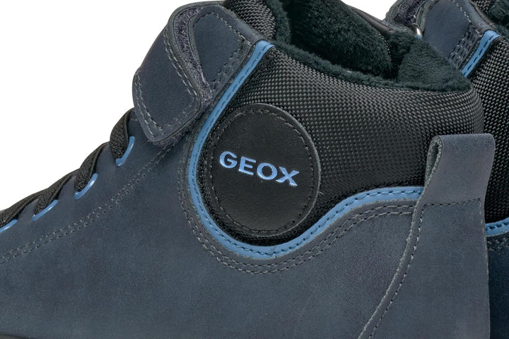 Geox Jungen J Gisli Boy C Sneaker 28 EU Blau, 28 EU Blau