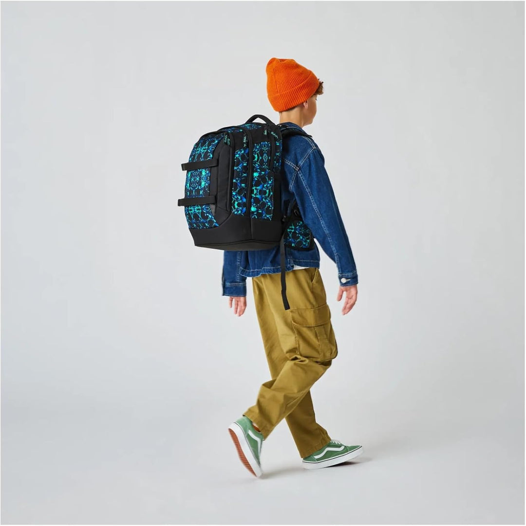 Satch Pack ab 5. Klasse ergonomisch 30L Stauraum standfest Organisationstalent Einheitsgrösse Caleid