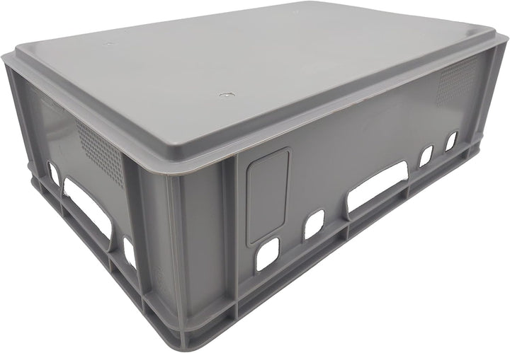 BURI 5x Fleischkiste E2 Metzgerkiste 60x40x20cm lebensmittelecht, robust, stapelbar - Universal Lage