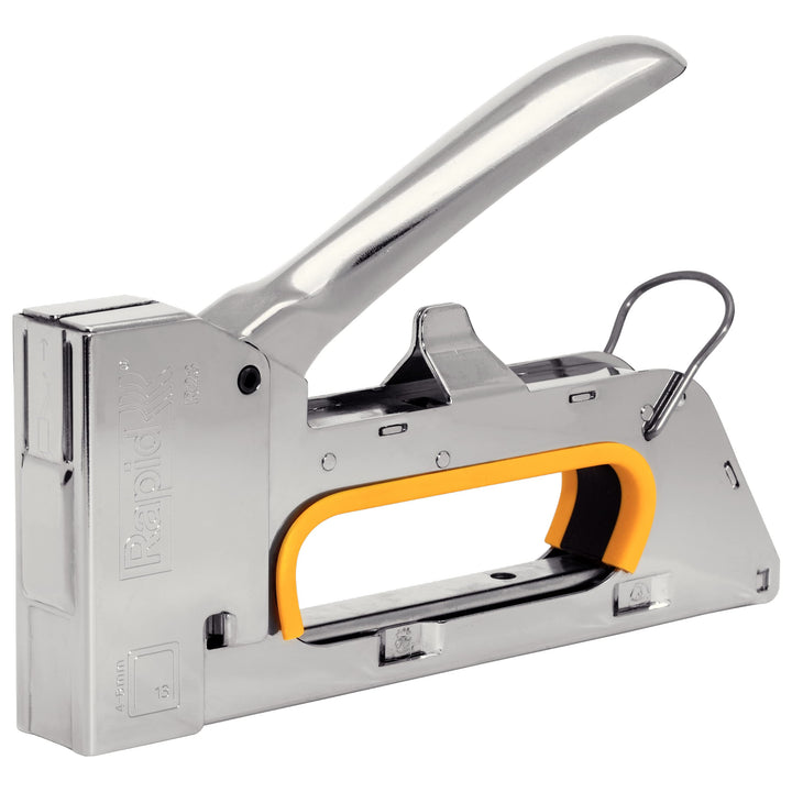 Rapid Handtacker R23, Tacker für Holz und Leinwand, Kompakt, Komplett aus Stahl, für Klammern Typ 13