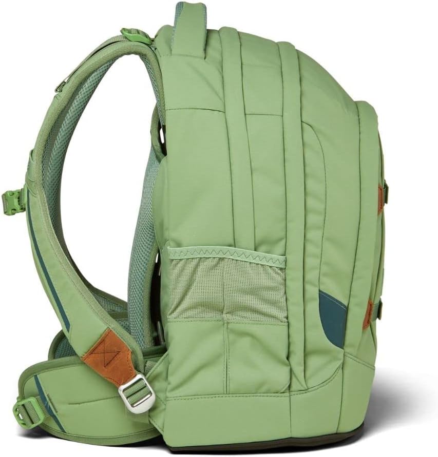 Satch Pack Schulrucksack Set 3tlg. mit Schlamperbox und Sportbeutel (Nordic Jade Green)