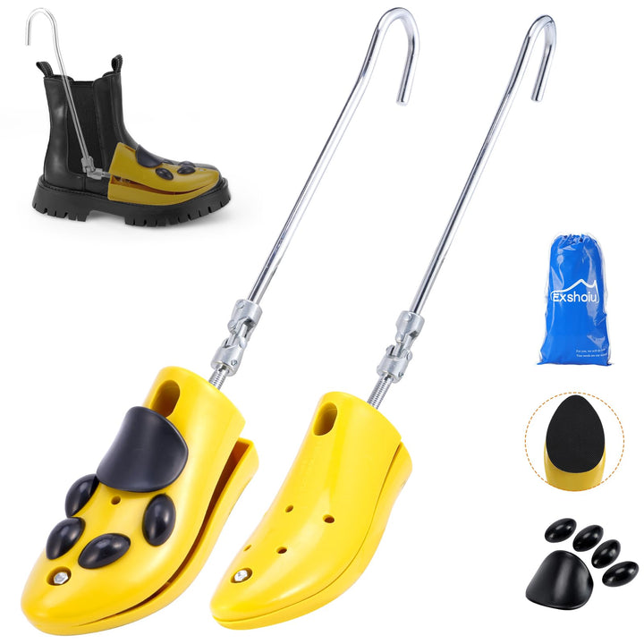 Exshoiu Schuhspanner, Schuhdehner für Stiefel, 1 Paar Schuhdehner Schuhweiter Stiefeletten, Verstell