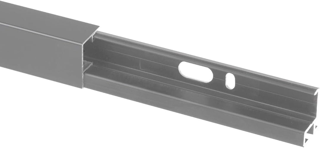 Kesseböhmer Linero style Küchenreling Edelstahloptik 1800 x 22 x 29 mm Alu Relingsystem von SOTECH P