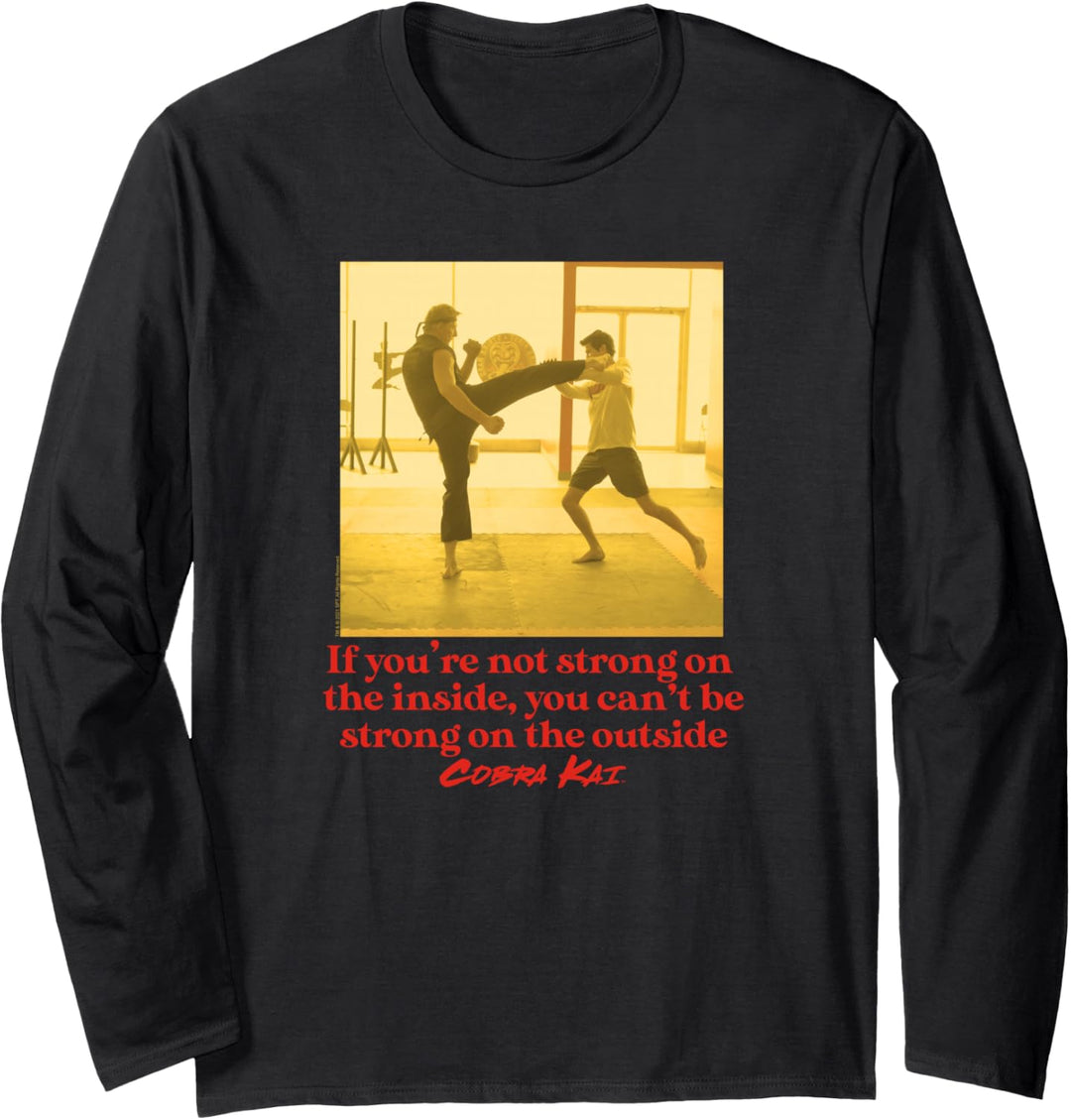 Cobra Kai Innen Stark Strong Langarmshirt