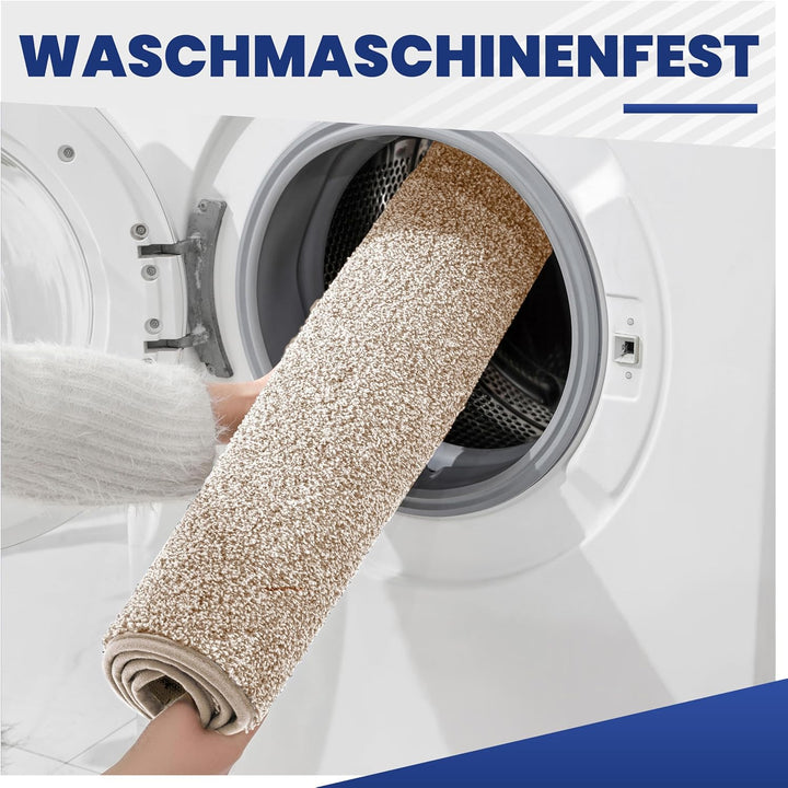 Mibao Fussmatte Innen 60 x 90 cm, Schmutzfangmatte für den Eingangsbereich, Türmatte, rutschfeste, S