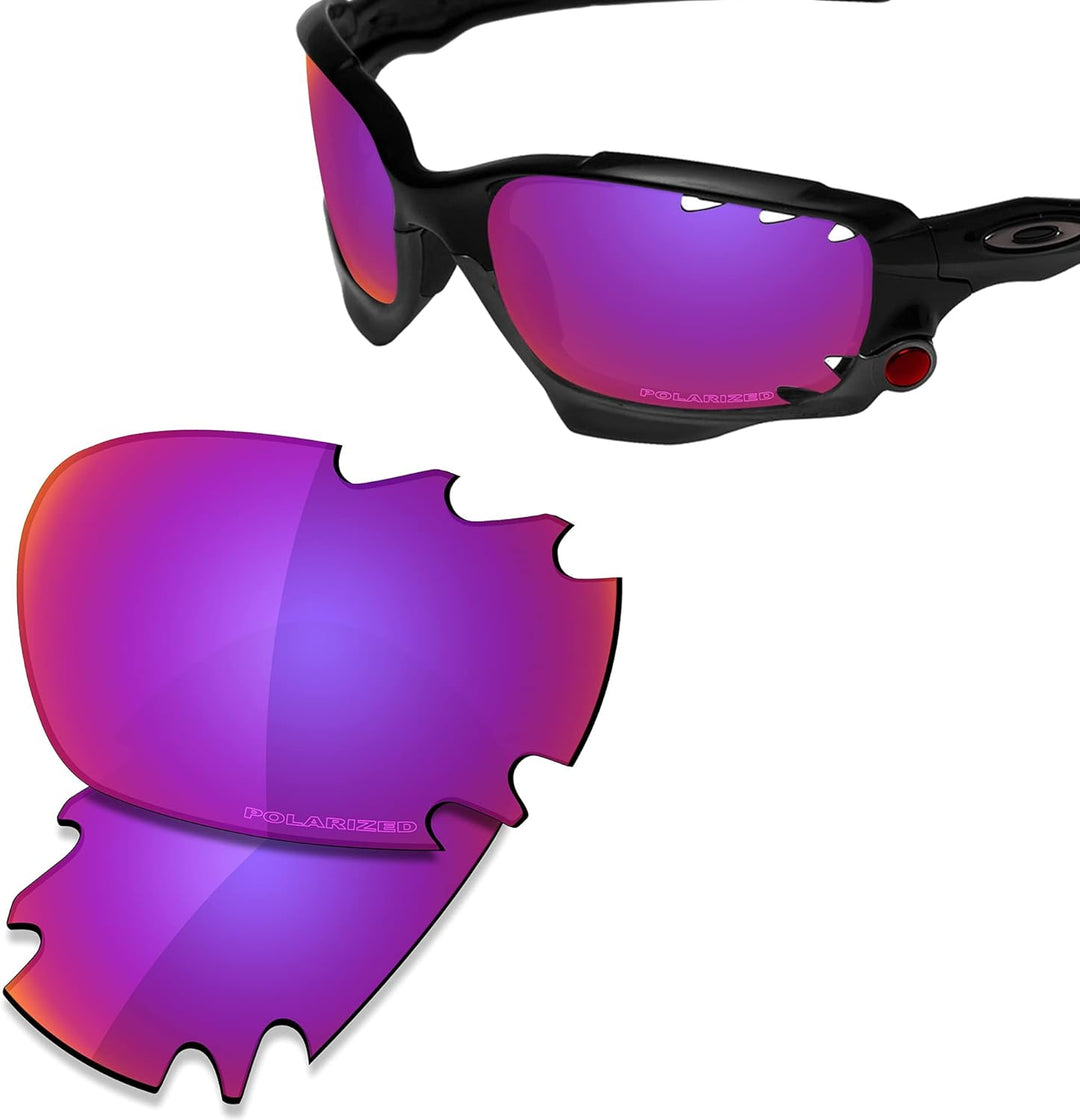 Saucer Premium Ersatzgläser für Oakley Jawbone Vented Racing Jacket Sonnenbrillen High Defense - Mid