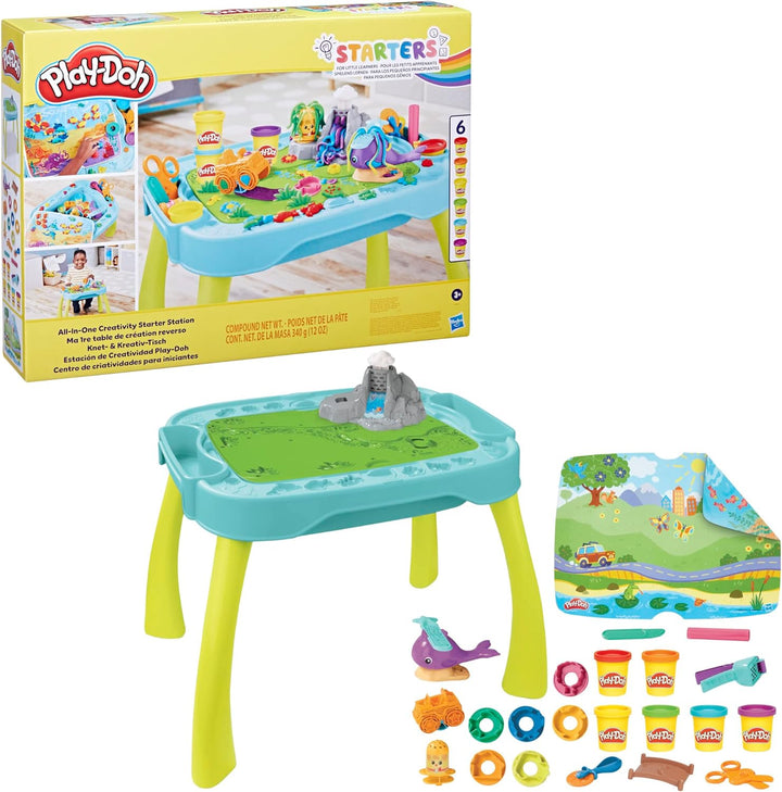 Play-Doh Knet- & Kreativ-Tisch Kinderspielzeug, 3+ Jahre