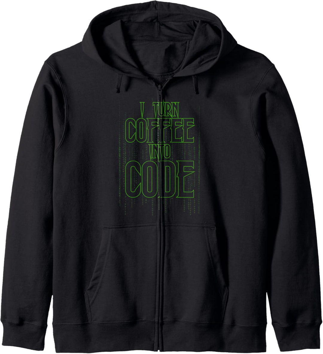 Ich verwandle Kaffee in Code - Programmer Developer Kapuzenjacke