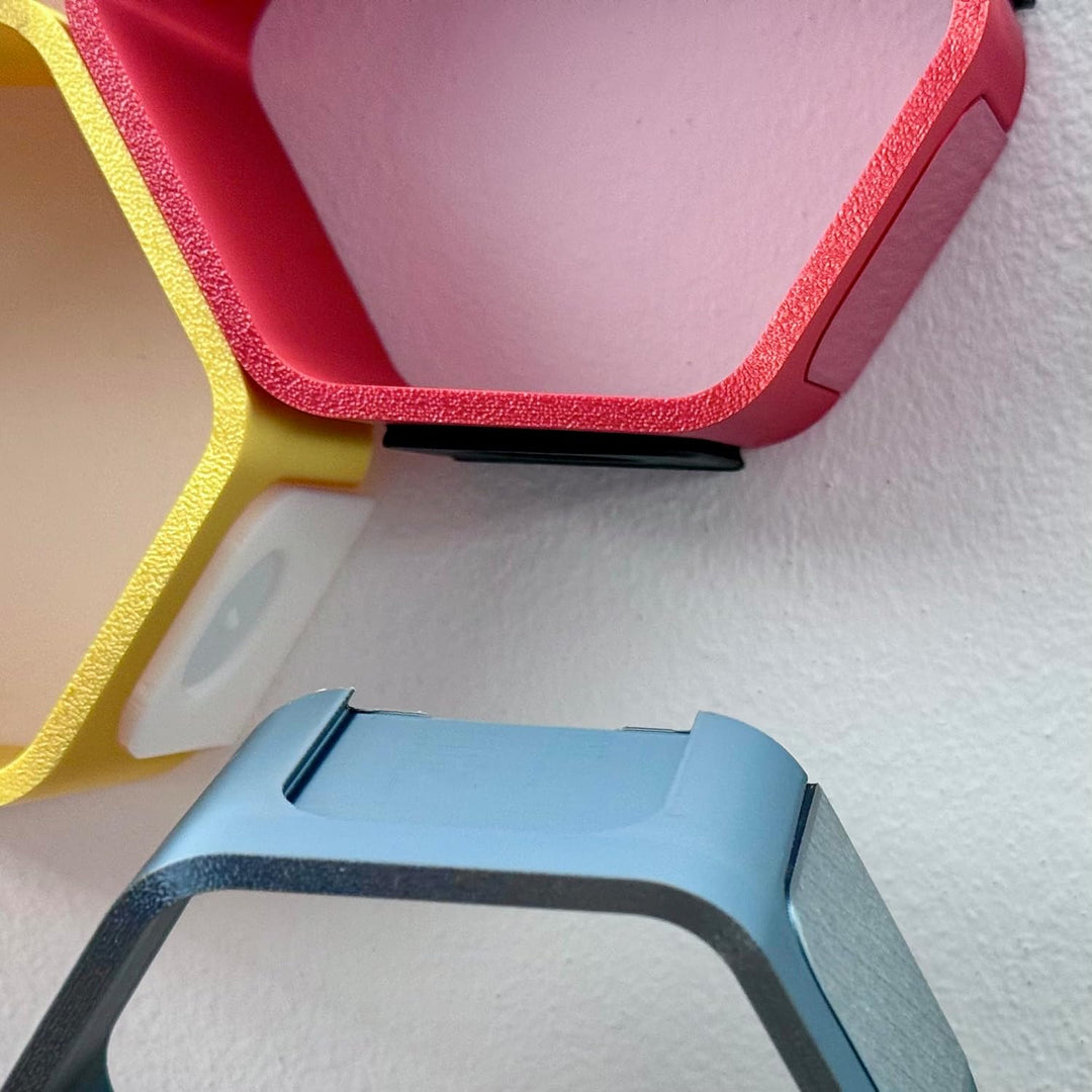 Regal für Hörfiguren (z.B. Tonie Figuren) - 3D Druck - Modulares Design (Magenta, Basic) Magenta Bas