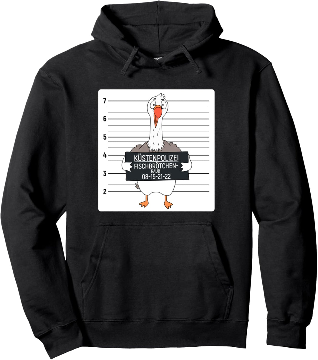 Küstenpolizei Fischbrötchen Moin Hamburg Pullover Hoodie
