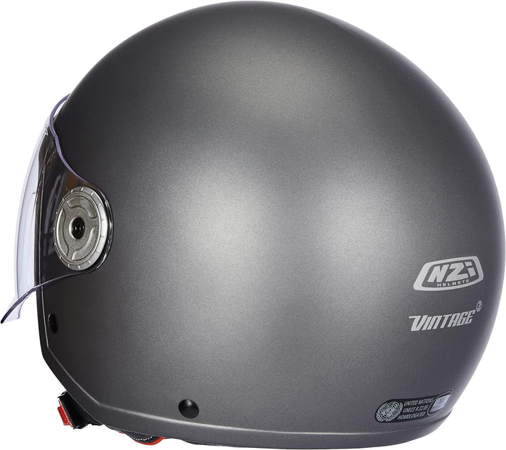 NZI Vintage 3 Helm L antracite, L antracite