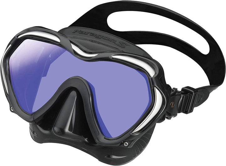 TUSA Paragon M2001SQB - Profi Tauchermaske Schwarz, Schwarz