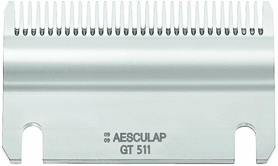 Aesculap Schermaschine Zubehör Scherkamm Aesculap GT 511 Unterplatte 31Z 1mm Schnitthöhe
