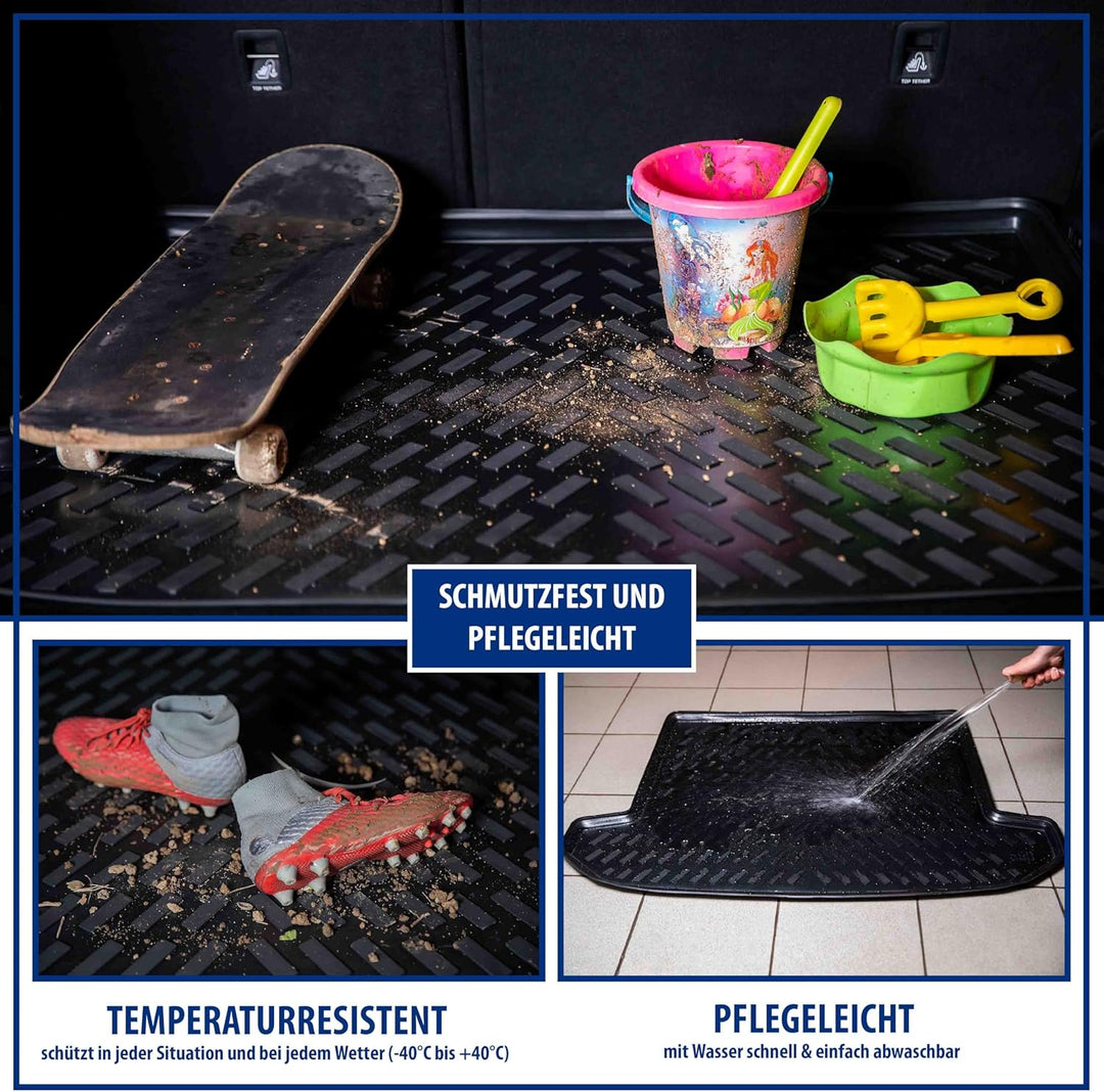 ELMASLINE 3D Gummimatten &amp; Kofferraumwanne Set für OPEL Mokka 2012-2019