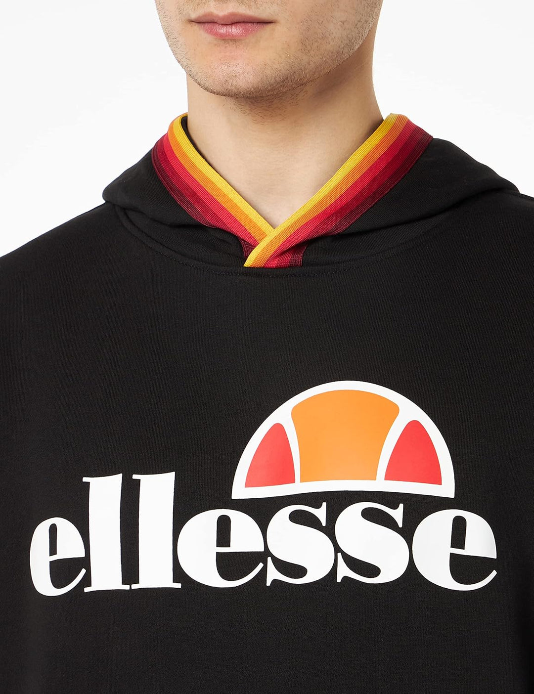 Ellesse Herren Hoodie Sweatshirt L Schwarz, L Schwarz