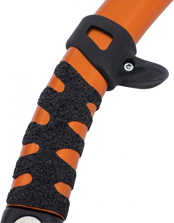 Camp X-Dream Orange - Vielseitiger robuster Eispickel, Grösse One Size - Farbe Orange - Black