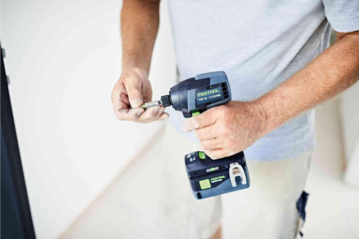 Festool Schrauber- und Bohrer-Set TID 18 HPC 4,0 I-Set T18 (mit TID 18, T 18+3, Akkupacks BP 18 Li 4