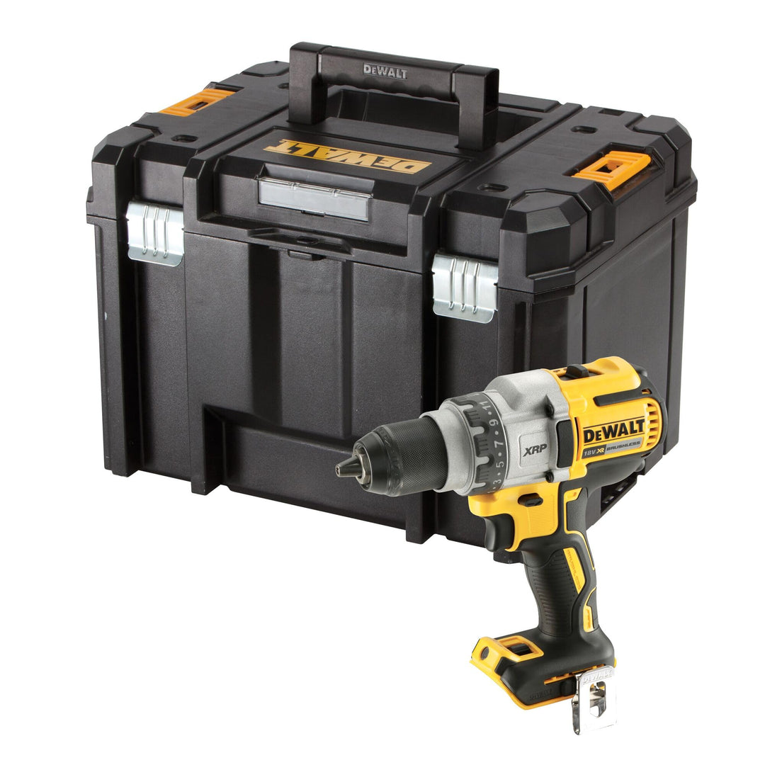 Dewalt 18 Volt 3-Gang Akku-Bohrschrauber DCD991NT (3-Gang Vollmetallgetriebe, bürstenloser Motor, 11