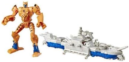 Transformers Hasbro – E4220 Cyberverse: Power of The Spark – Cheetor und Sea Fury – Actionfigur