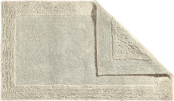 Erwin Müller Badematte, Badteppich Uni Serie Stuttgart beige Grösse 60x150 cm - extra dick, hohe Sau