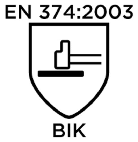 Ansell ChemTek 38-514 Butyl/Viton Handschuhe, Chemikalien- und Flüssigkeitsschutz, Schwarz, Grösse 7