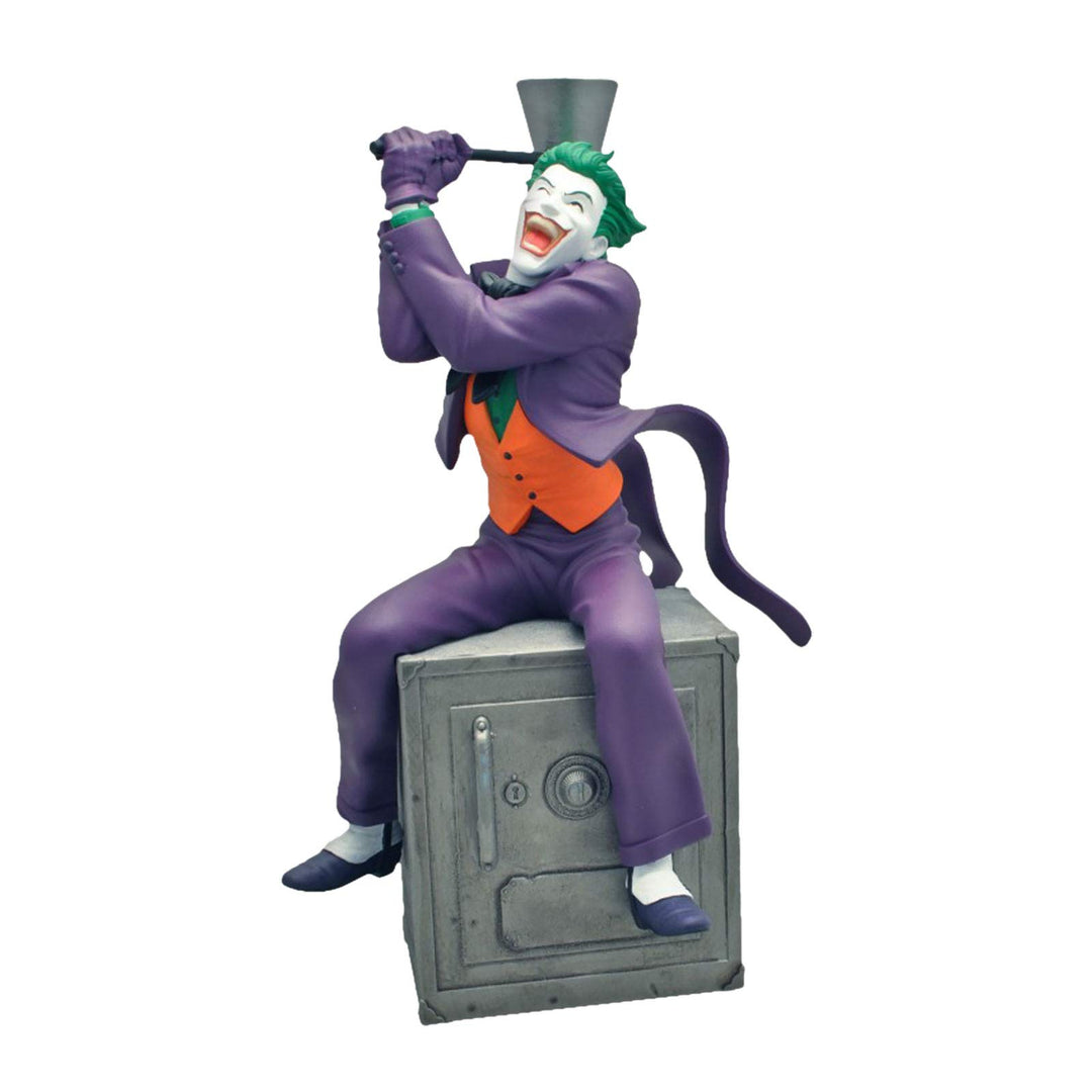 Plastoy DC Figur Spardose The Joker auf Safe, 80059, Mehrfarbig, Einheitsgrösse