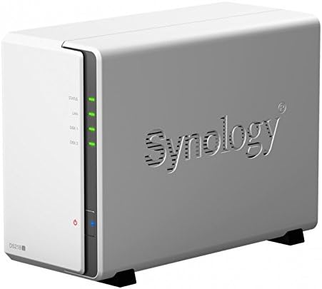 Synology DS218j 2-Bay 8TB Bundle mit 2X 4TB WD RED
