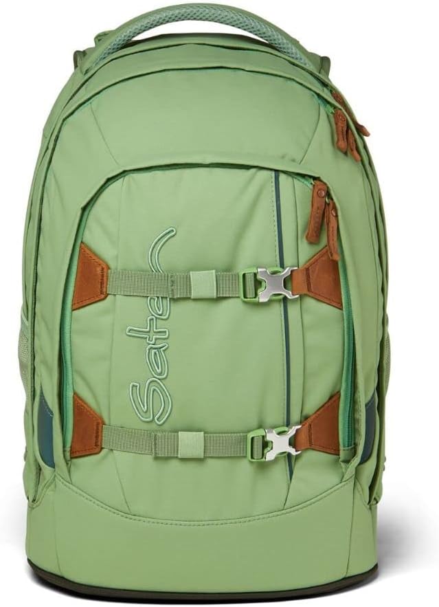 Satch Pack Schulrucksack Set 3tlg. mit Schlamperbox und Sportbeutel (Nordic Jade Green)