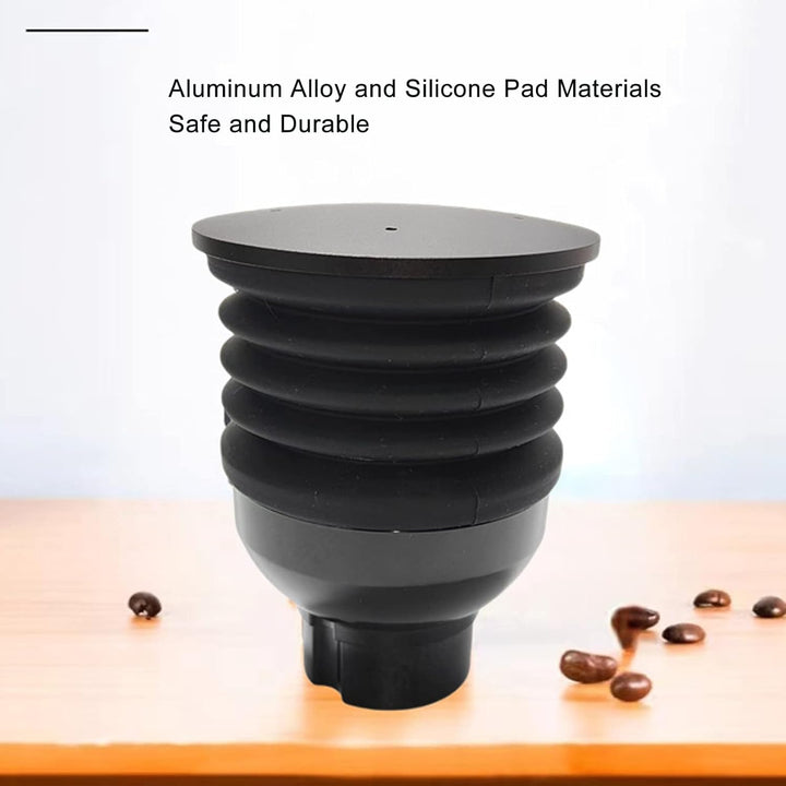 Fockety Kaffeemühle Blowing Bean Bin, Aluminium-Legierung Silikon Kaffeemühle Single Dose Hopper hoh