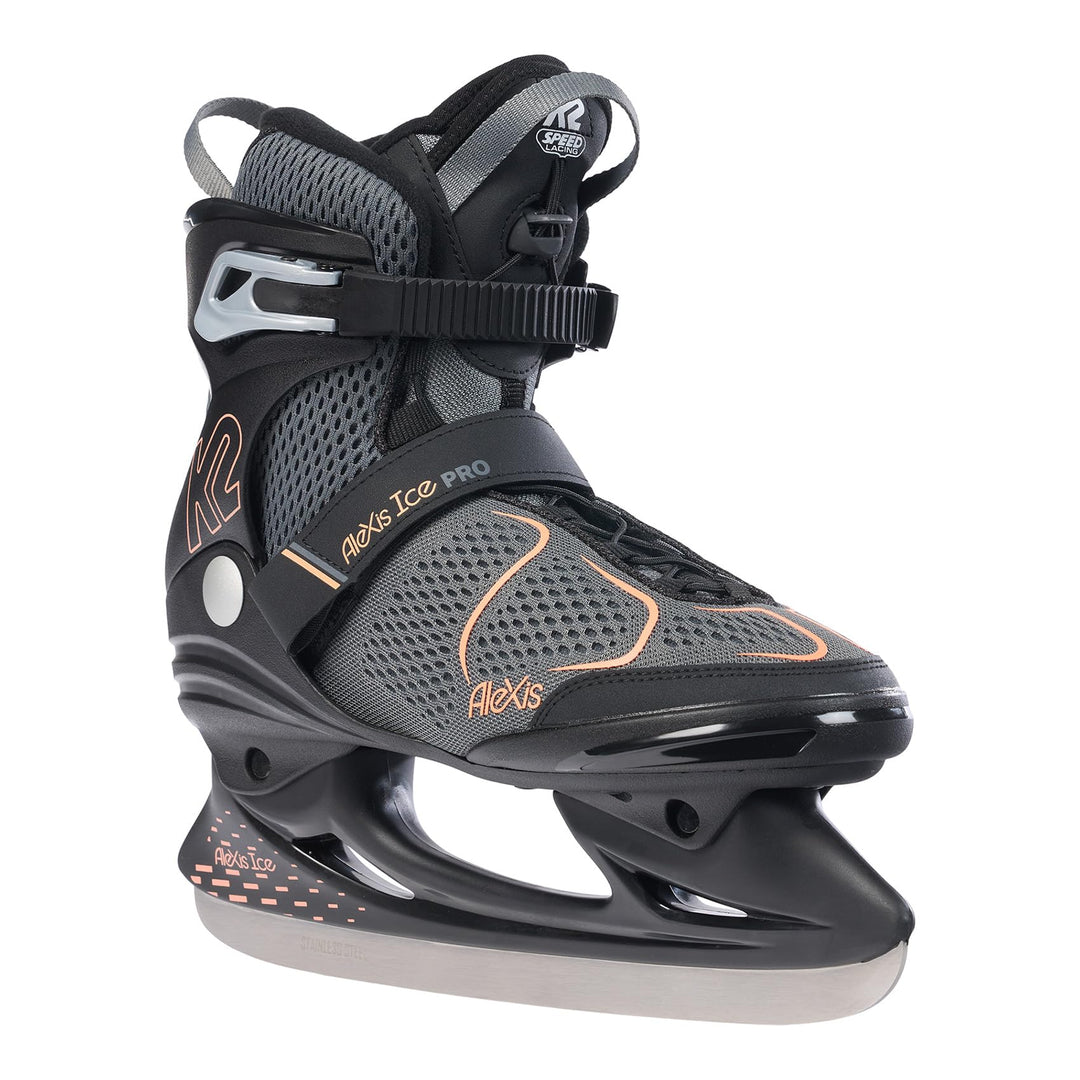 K2 Damen Schlittschuhe Alexis Ice Pro - schwarz-pink - 2550104.1.1 EU: 36 (UK: 3.5 / cm: 23 Black An