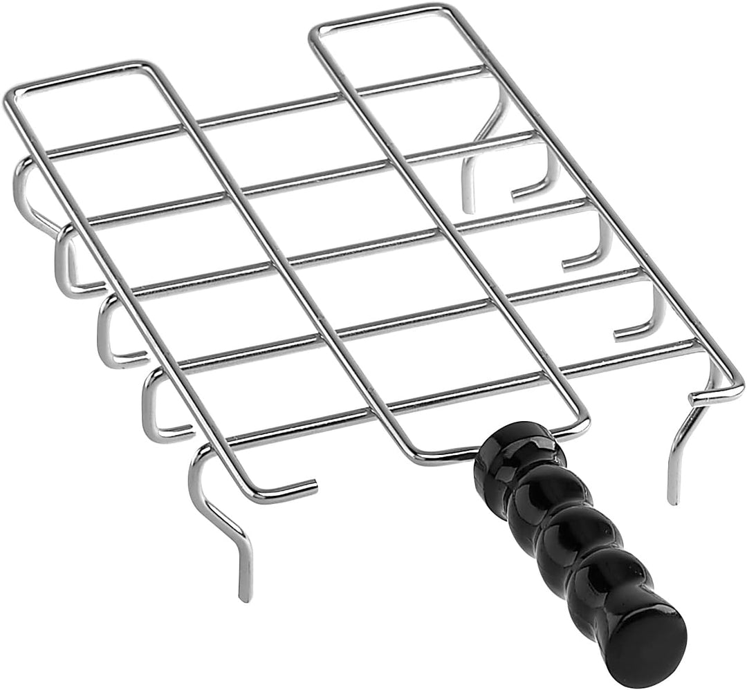 Milantoast 2-er Toaster mit Zangen und Brötchenaufsatz (Schwarz), Schwarz