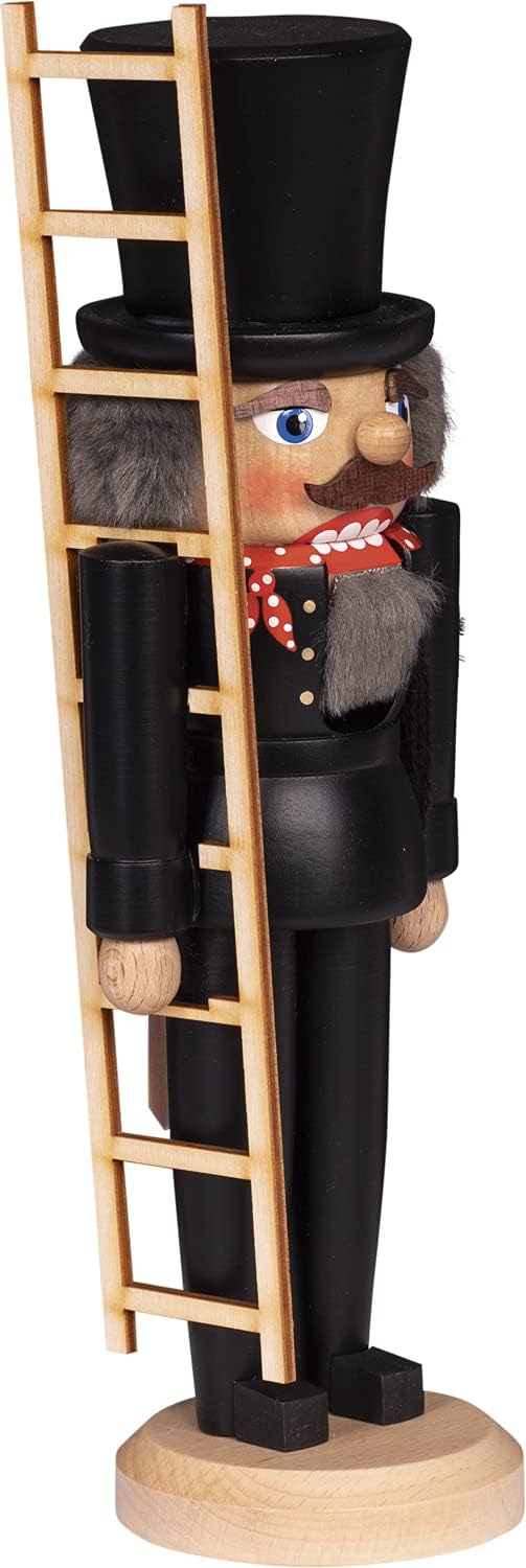 Saico Nussknacker, Holz, schwarz, 36cm