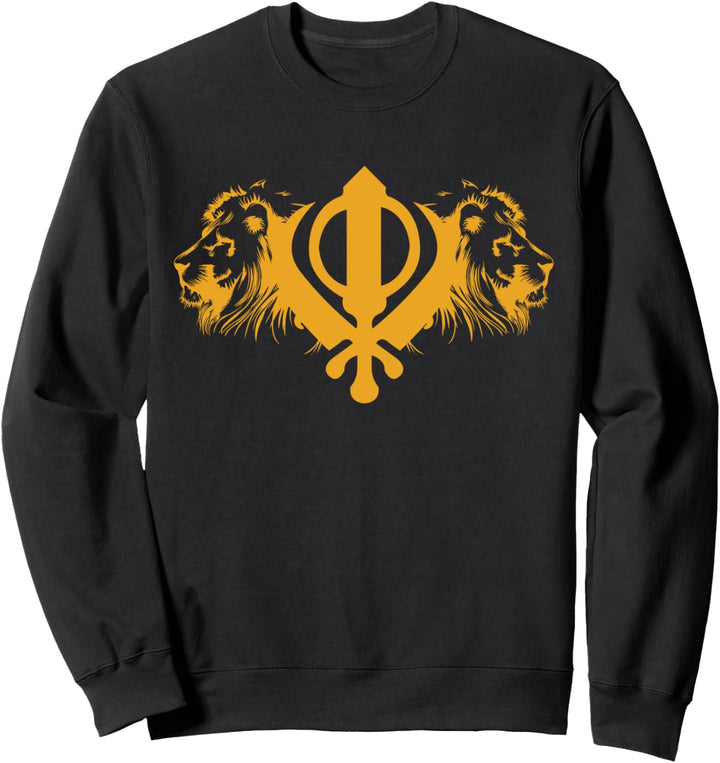 Sikh Khanda Lion for all Sikhs Sweatshirt