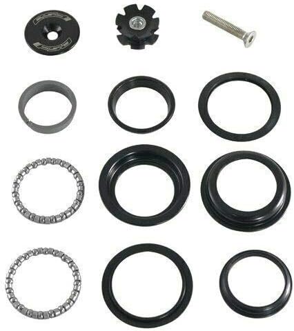 FSA No.10 Internal ZS Style Bike Headset 1 1/8Inches 44mm Threadless, Black, XTE1711