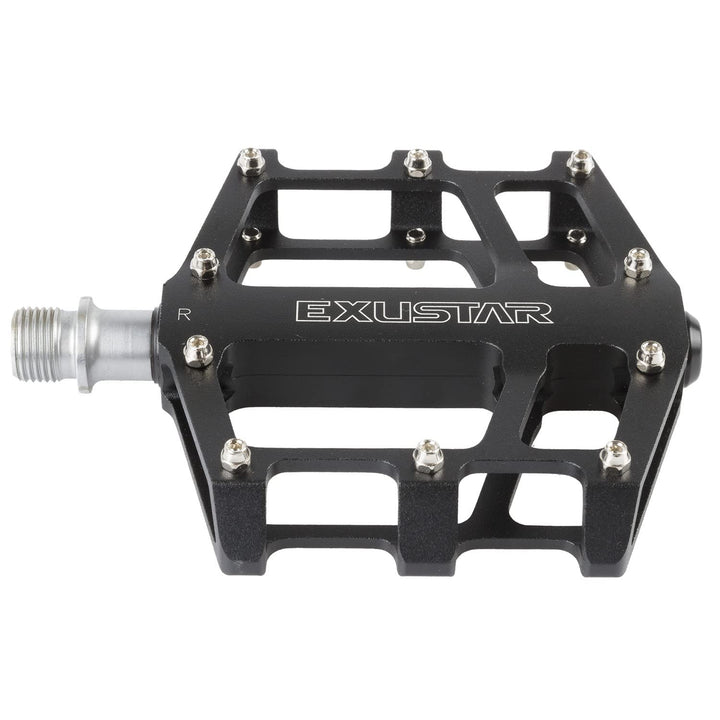 Exustar BMX-pedal Schwarz, Schwarz