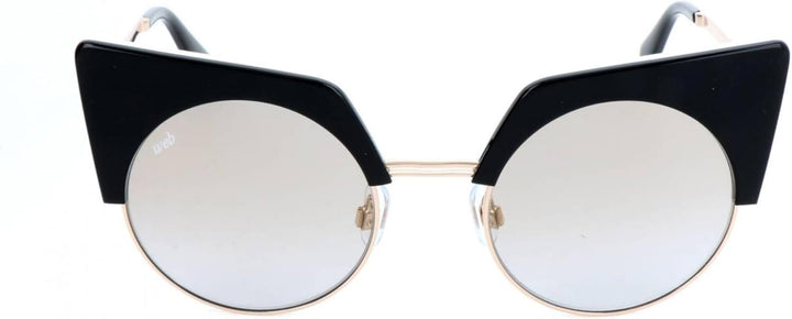 Web Unisex-Erwachsene WE0229 05C 49 Brillengestelle, Schwarz (Nero-), 49.0