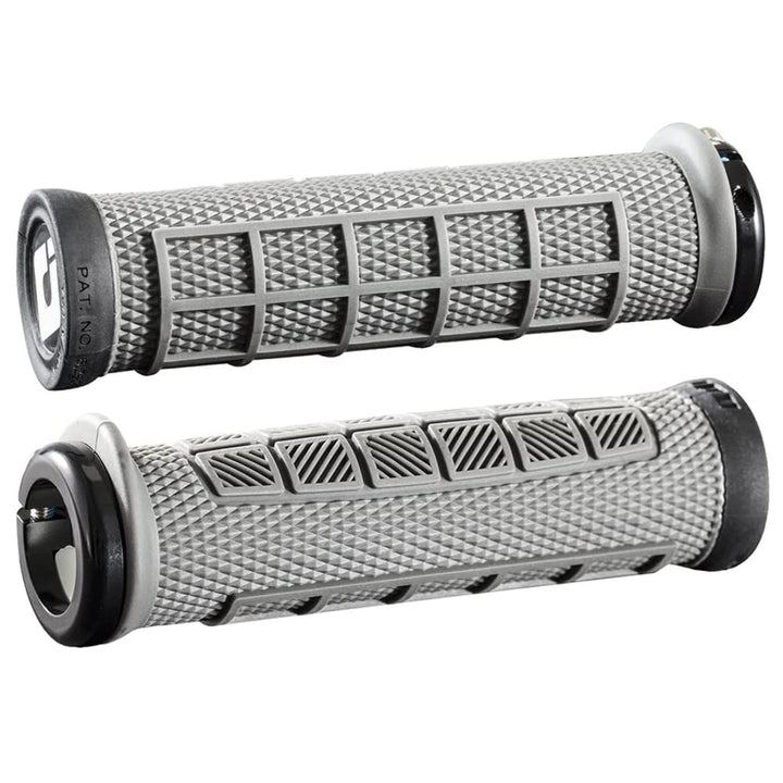 ODI Unisex – Erwachsene Elite Pro Griffe 130mm grau, 130mm grau