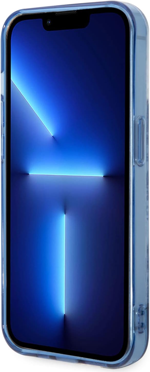 Guess GUHCP14XHGPLHB hülle für iPhone 14 Pro Max 6, 7" blau/Blue hardcase Porcelain Collection, schw