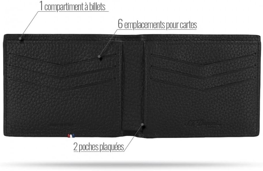 ST Dupont Neo Capsule Karten- und Notizhalter Schwarz