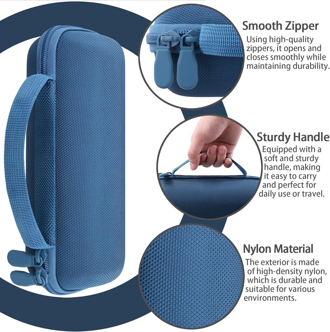 co2CREA Tasche für JBL Grip Kompakter Bluetooth Lautsprecher Hülle Case Etui Tragetasche Blau, Blau