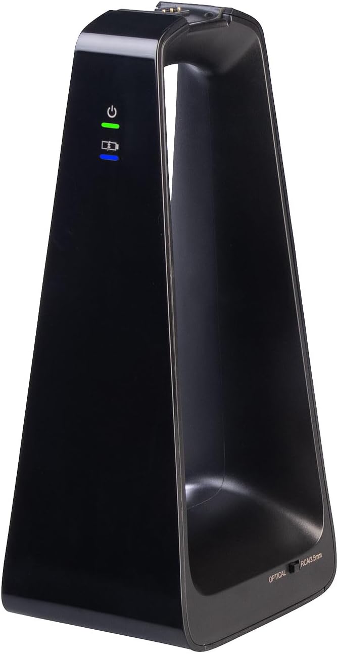 auvisio TV Kopfhörer: Digitaler Stereo-Funkkopfhörer, DSP, Akku, Bluetooth, Ladestation, 30m (Kopfhö