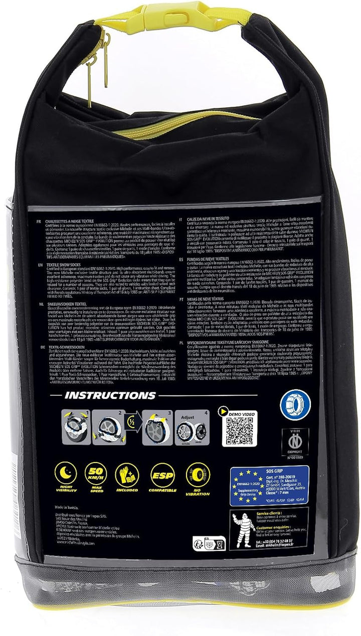 MICHELIN 8410 Textile Schneesocken EVO 2, EVO 2