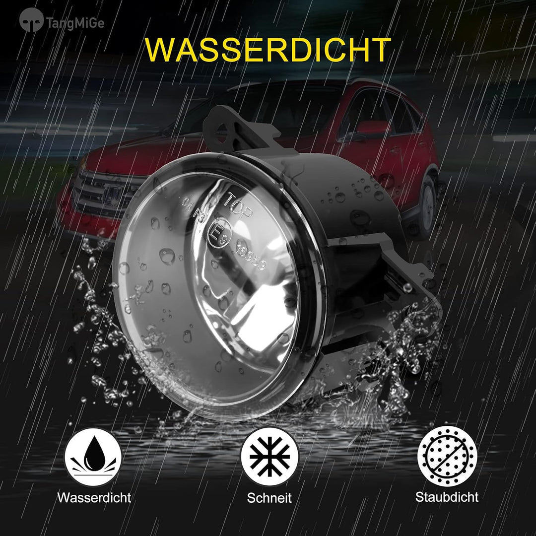 TangMiGe Nebelscheinwerfer Kompatibel mit CITROËN DACIA Duster FIAT Sedici FORD JAGUAR Note OPEL Agi