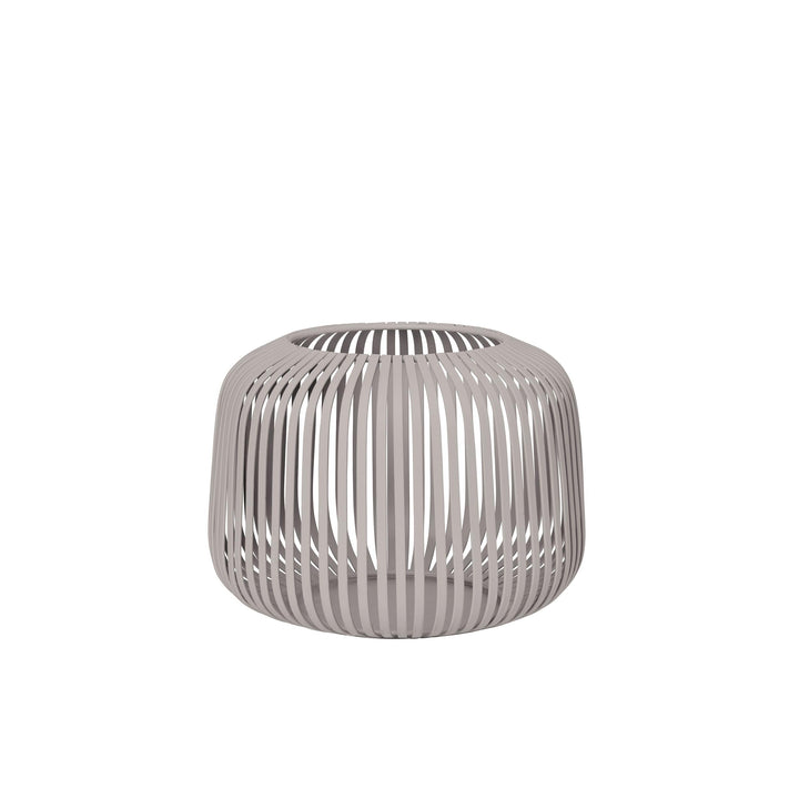 blomus Laterne -LITO- Farbe Grau Kerzenhalter Windlicht (XS) 14 x 14 x 10cm (66212) X-Small Mourning