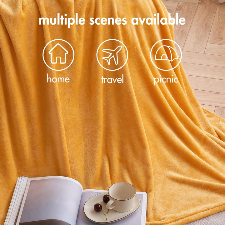 MIULEE Kuscheldecke Flauschig Decke Fleecedecke Wohndecken Couchdecke Flauschig Überwurf Mikrofaser