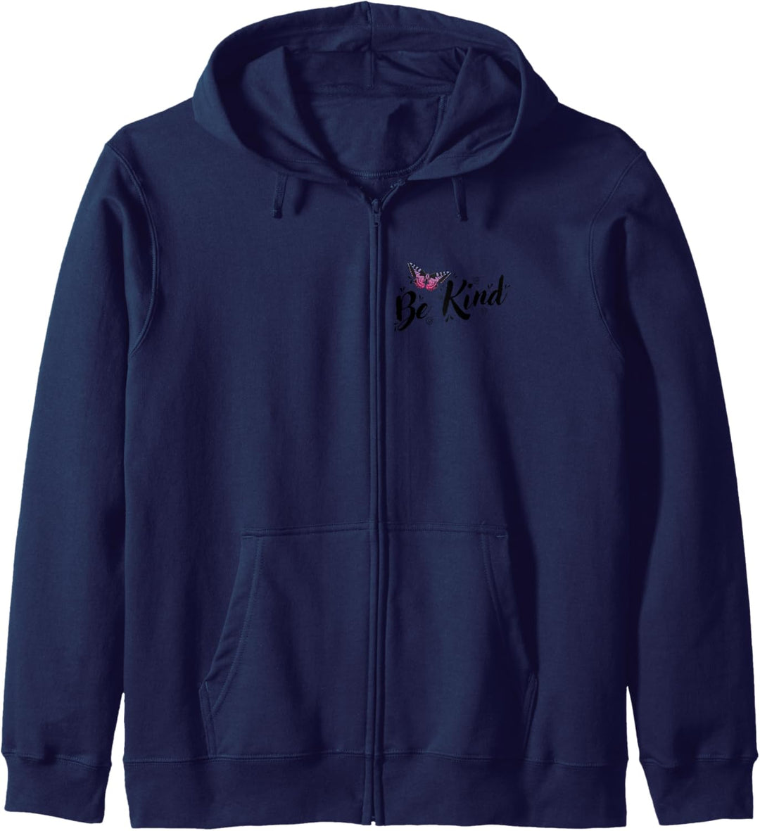 Be Kind Schmetterling Kapuzenjacke